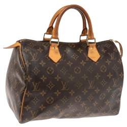 Pre Owned Louis Vuitton Monogram Canvas Speedy 30 Bag