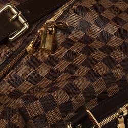 Pre Owned Louis Vuitton Damier Ebene Canvas Eole 60 Rolling Luggage