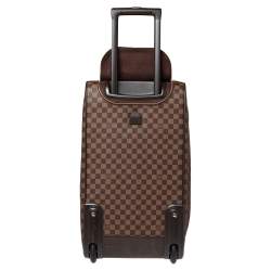 Pre Owned Louis Vuitton Damier Ebene Canvas Eole 60 Rolling Luggage