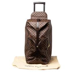 Pre Owned Louis Vuitton Damier Ebene Canvas Eole 60 Rolling Luggage