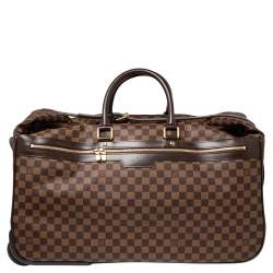 Pre Owned Louis Vuitton Damier Ebene Canvas Eole 60 Rolling Luggage