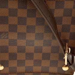 Pre Owned حقيبة كتف لوي فيتون بورتوبلو كانفاس دامير إيبين 