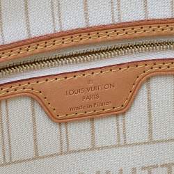Louis Vuitton Damier Azur Canvas Neverfull MM Bag