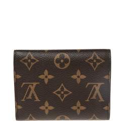 Pre Owned Louis Vuitton Monogram Canvas Victorine Wallet