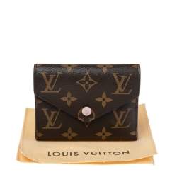 Pre Owned Louis Vuitton Monogram Canvas Victorine Wallet