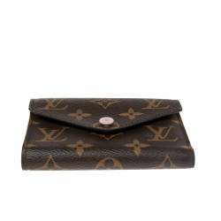 Pre Owned Louis Vuitton Monogram Canvas Victorine Wallet