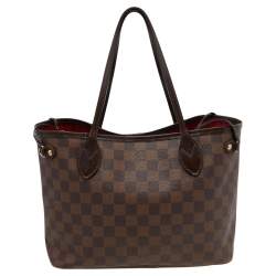 Louis Vuitton Damier Ebene Canvas Neverfull PM Bag