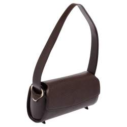 Pre Owned Louis Vuitton Moka Epi Leather Nocturne PM Bag