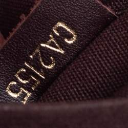 Pre Owned Louis Vuitton Amarante Monogram Vernis Montaigne BB Bag