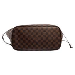 Louis Vuitton Damier Ebene Canvas Neverfull MM Bag