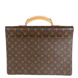 Pre Owned Louis Vuitton Monogram Canvas Robusto Briefcase