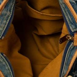 مملوكة مسبقًا حقيبة لوي فيتون نيو كابي دنيم مونوغرامي أزرق MM