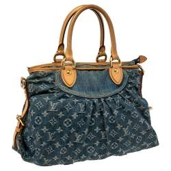 مملوكة مس بقًا حقيبة لوي فيتون نيو كابي دنيم مونوغرامي أزرق MM