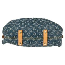 مملوكة مسبقًا حقيبة لوي فيتون نيو كابي دنيم مونوغرامي أزرق MM