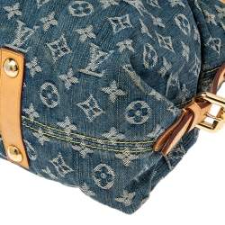 مملوكة مسبقًا حقيبة لوي فيتون نيو كابي دنيم مونوغرامي أزرق MM