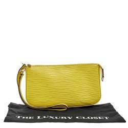 Pre Owned حقيبة إكسسوارات صغيرة لوي فيتون جلد إيبي فسدقي