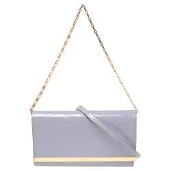 Pre Owned حقيبة كلتش لوي فيتون انا  فيرنيه مونوغرامية بنفسيجي فاتح