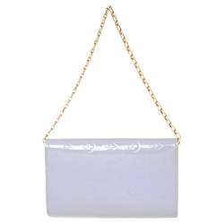 Pre Owned حقيبة كلتش لوي فيتون انا  فيرنيه مونوغرامية بنفسيجي فاتح