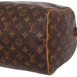 Pre Owned Louis Vuitton Monogram Canvas Speedy 30 Bag