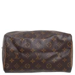 Pre Owned Louis Vuitton Monogram Canvas Speedy 25 Bag
