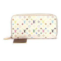 Pre Owned Louis Vuitton Monogram Multicolore Canvas Zippy Wallet