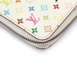 Pre Owned Louis Vuitton Monogram Multicolore Canvas Zippy Wallet