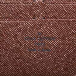 Pre Owned Louis Vuitton Monogram canvas Zippy Wallet