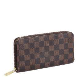 مملوكة مسبقًا Louis Vuitton Damier Ebene canvas Zippy Wallet