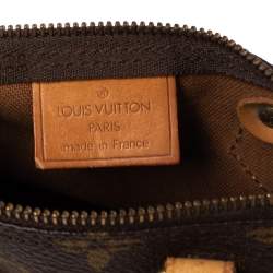Pre Owned Louis Vuitton Monogram Canvas Mini HL Speedy Bag