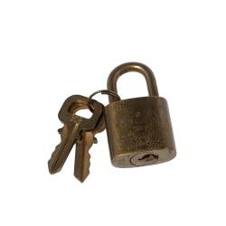 Pre Owned Louis Vuitton Monogram Canvas Mini HL Speedy Bag