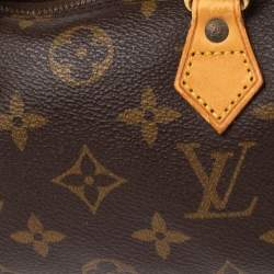 Pre Owned Louis Vuitton Monogram Canvas Mini HL Speedy Bag