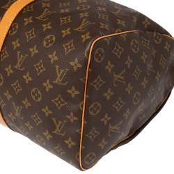 Louis Vuitton Monogram Canvas Keepall 45 Bag