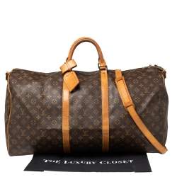 Pre Owned حقيبة لوي فيتون كيبال باندوليير كانفاس مونوغرامي 60