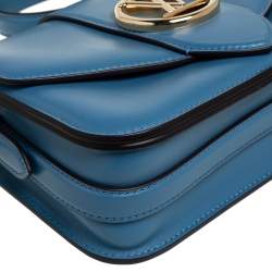 Pre Owned حقيبة لوي فيتون LV بون 9 جلد أزرق