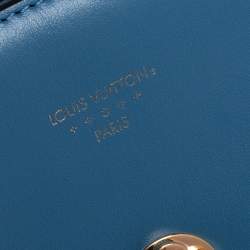 Pre Owned حقيبة لوي فيتون LV بون 9 جلد أزرق