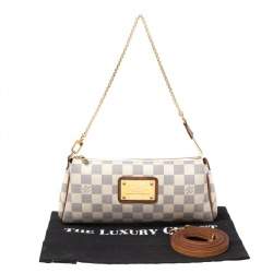 مملوكة مسبقًا Louis Vuitton Damier Azur Canvas Eva Pochette
