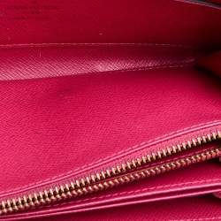 Pre Owned محفظة لوي فيتون سحاب كانفاس مونوغرامية متعددة الألوان سوداء