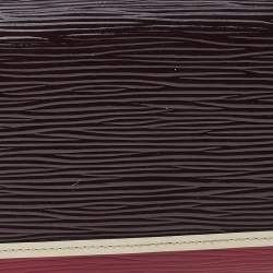 مملوكة مسبقًا Louis Vuitton Prune Electric Epi Leather Flore Wallet