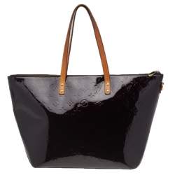 Pre Owned حقيبة لوي فيتون بلفو فيرنيه مونوغرامي أمارانت GM