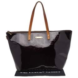 Pre Owned حقيبة لوي فيتون بلفو فيرنيه مونوغرامي أمارانت GM