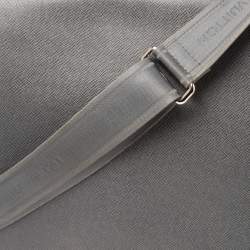 Pre Owned حقيبة لوي فيتون رومان جلد تايغا رصاصي GM