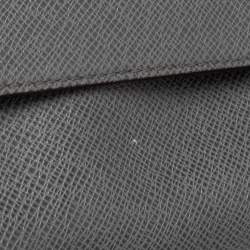 Pre Owned حقيبة لوي فيتون رومان جلد تايغا رصاصي GM