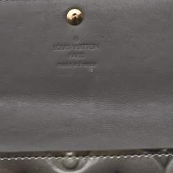 Pre Owned محفظة لوي فيتون سارة جلد فيرنيه مونوغرامي فيرت برونزي