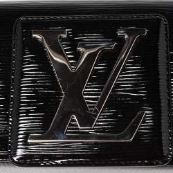 مملوكة مسبقًا Louis Vuitton Black Electric Epi Leather Sobe Clutch