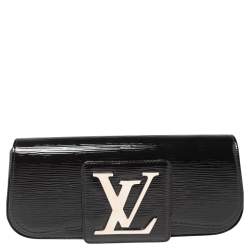 مملوكة مسبقًا Louis Vuitton Black Electric Epi Leather Sobe Clutch