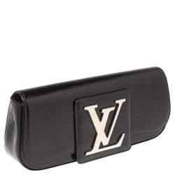 مملوكة مسبقًا Louis Vuitton Black Electric Epi Leather Sobe Clutch