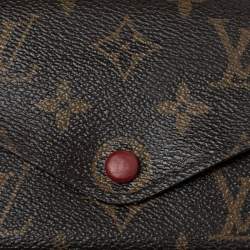 Pre Owned Louis Vuitton Monogram Canvas Envelope Josephine Wallet