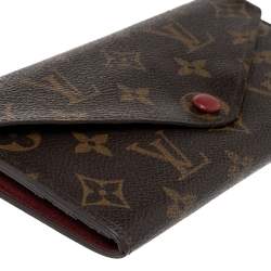 Pre Owned Louis Vuitton Monogram Canvas Envelope Josephine Wallet