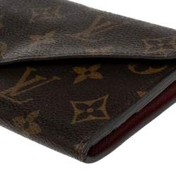 Pre Owned Louis Vuitton Monogram Canvas Envelope Josephine Wallet