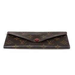 Pre Owned Louis Vuitton Monogram Canvas Envelope Josephine Wallet